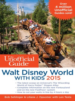 cover image of The Unofficial Guide to Walt Disney World with Kids 2015